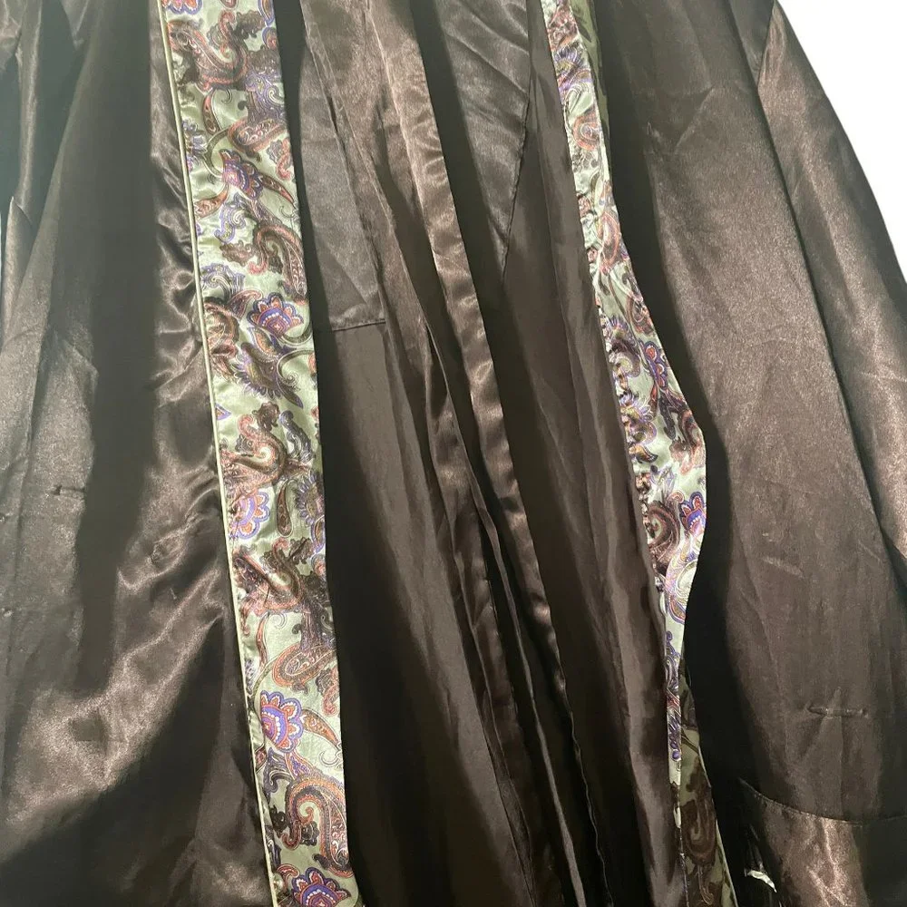 Long Satin Robe - Picture 3 of 3